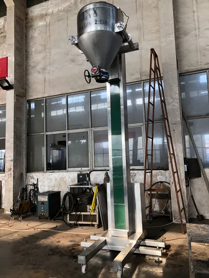 製薬業界で使用されるリフティングフィーダー